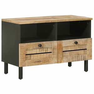 vidaXL Uzglabā&scaron;anas skapji Dabiska 70 x 33 x 46 cm Cieta mango koksne