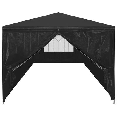 vidaXL svinību telts, antracītpelēka, 3x9 m