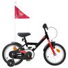 vidaXL Bērnu Velosipēds 12 Collas no 2-4 gadiem Melns