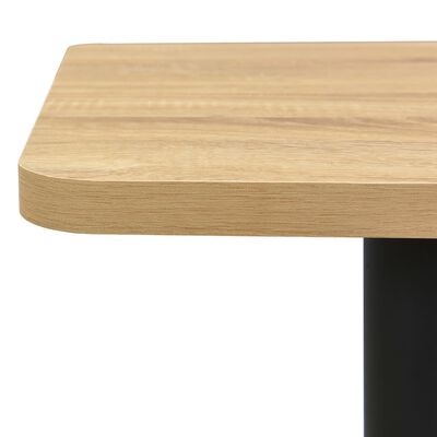 vidaXL bistro galds, 78,5x78,5x107 cm, ozolkoka krāsā