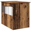 vidaXL Suņu kastes mēbeles Old Wood 55x80x68 cm Engineered Wood
