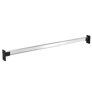 vidaXL teleskopiskās skapja sliedes, 2 gab., sudraba krāsa, 58-100 cm