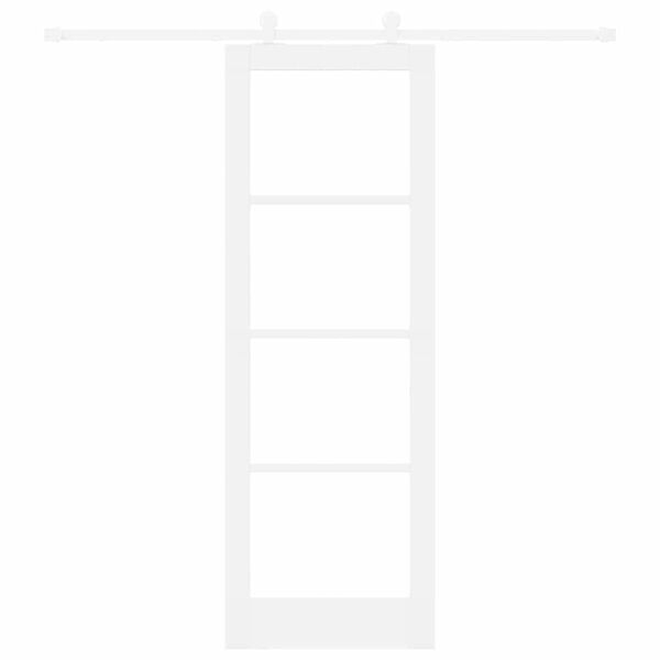 vidaXL Slīdo&scaron;ās durvis ORKDAL Balts 73,5 x 211 cm