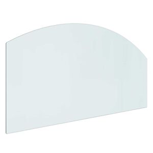 vidaXL Kamīna stikla plāksne Caurspīdīgs 100 x 50 cm Stikls