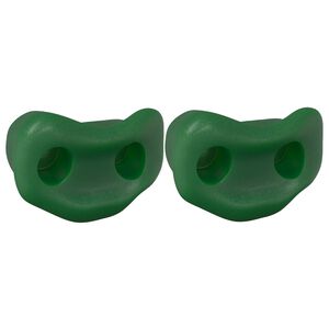 vidaXL Kāp&scaron;anas turētājs 2 pcs Zaļa 100 x 67 x 43 mm PP