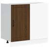 vidaXL virtuves apak&scaron;ējais skapis "Lucca" Brown Oak Engineered Wood