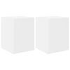 vidaXL TV sienas skapītis 2 pcs Balts 30 x 31 x 40 cm