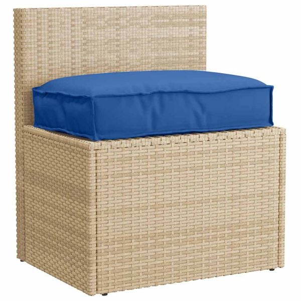 vidaXL Spilvens Karaliski zils 60 x 40 x 8 cm Oksforda audums