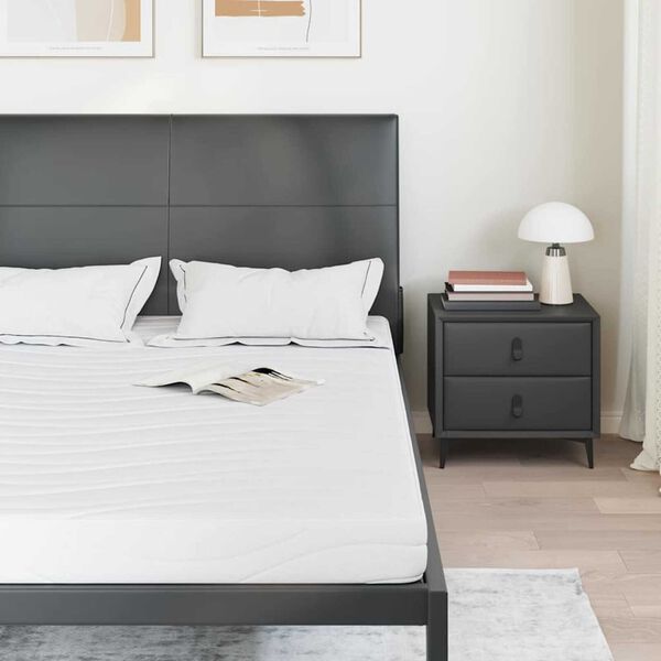 vidaXL Matracis Balts 140 x 200 cm Gēla iekļauts putas