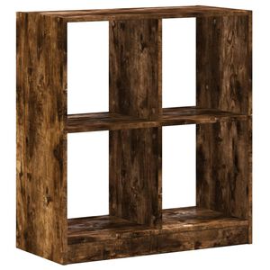 vidaXL grāmatplaukts, ozola krāsa, 68,5x32x75 cm, inženierijas koks