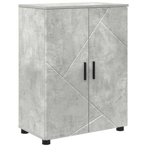 vidaXL Vannas istabas skapītis Betona pelēks 60 x 35 x 80 cm