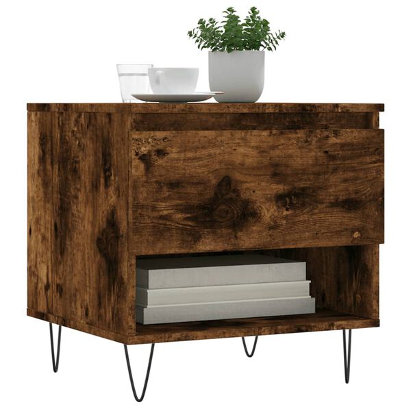 vidaXL kafijas galdiņi, 2 gab., ozola, 50x46x50 cm