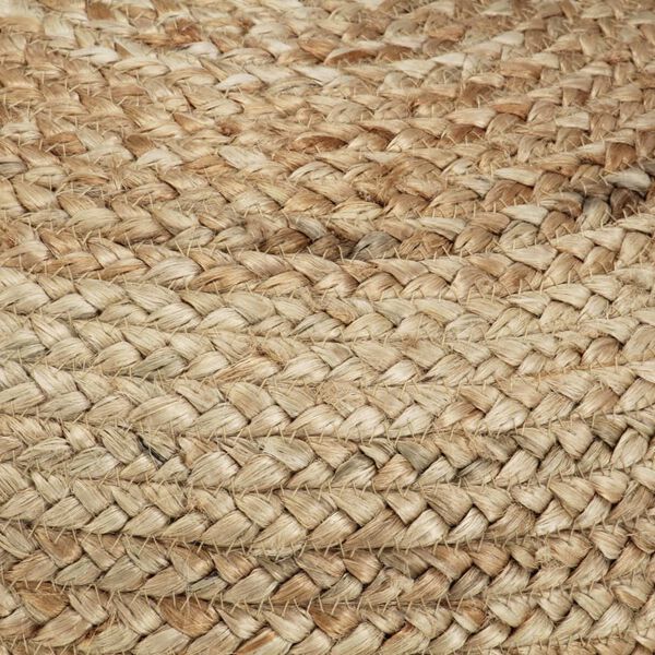 vidaXL pufs, roku darbs, 40x45 cm, džuta