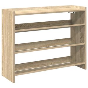 vidaXL apavu plaukts ozola krāsa 80x25x62 cm inženierijas koks