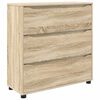 vidaXL Skapītis Sonoma ozols 80 x 31 x 81 cm Inženierijas koks