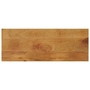 vidaXL galda virsma, 70x30x2,5 cm, taisnstūrveida, masīvkoks, mango krāsa