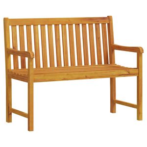 vidaXL dārza sols, 110 cm, akācijas masīvkoks