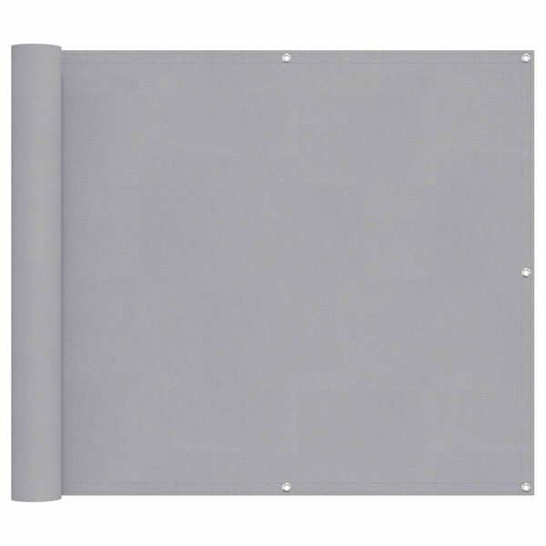 vidaXL Balkona ekrāns PU pārklāts Oksfords alu