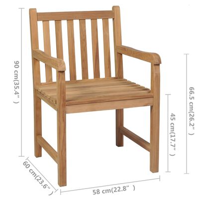 vidaXL dārza krēsli, 8 gab., antracītpelēki matrači, masīvs tīkkoks