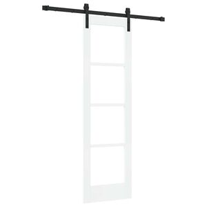 vidaXL Slīdo&scaron;ās durvis ORKDAL Balts 61 x 198,5 cm