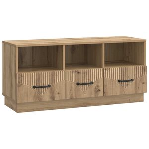 vidaXL Televizora skapī&scaron;a Artisan Ozols 102 x 34,5 x 47 cm