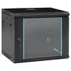 vidaXL Servera skapji ar uzglabā&scaron;anu Black 600 x 450 x 510 mm Tērauds