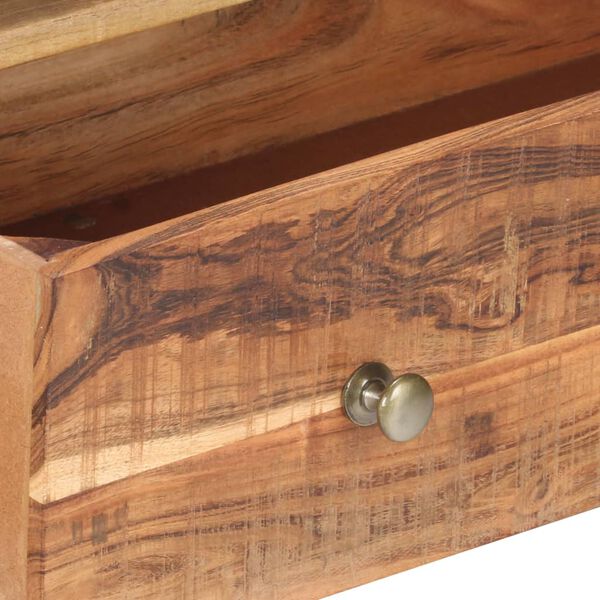 vidaXL TV skapītis, 120x30x50 cm, neapstrādāts akācijas koks