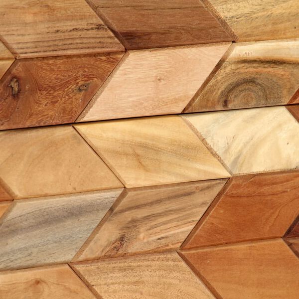 vidaXL TV skapītis, 120x30x40 cm, pārstrādāts masīvkoks