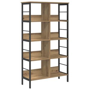 vidaXL Grāmatu plaukts 8 līmeņi 82 x 32 x 144,5 cm Inženierijas koks