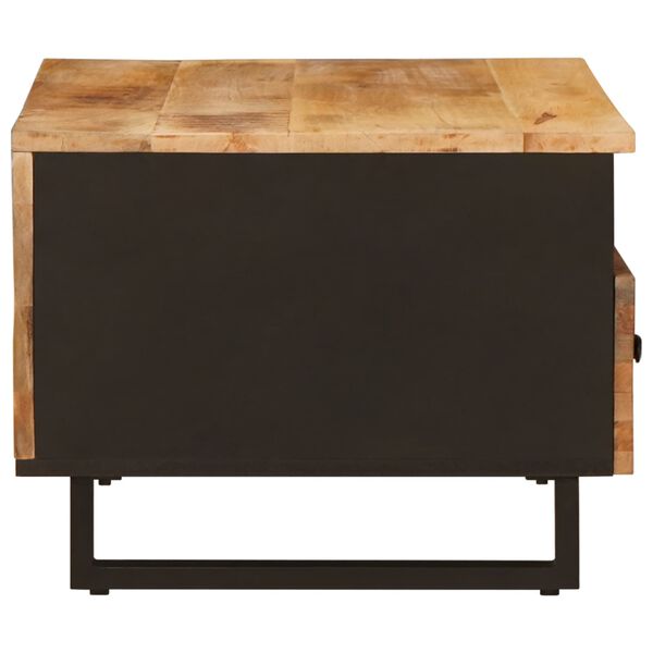 vidaXL Kafijas galdiņ&scaron; Brūna 89 x 59,5 x 17 cm Cieta mango koksne