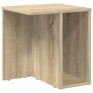 vidaXL Papildu galdiņ&scaron; Sonoma ozols 37 x 32 x 40 cm Inženierijas koks
