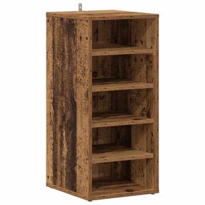 vidaXL Apavu skapis 32 x 35 x 70 cm Vecs koks 6 nodalījumi apaviem