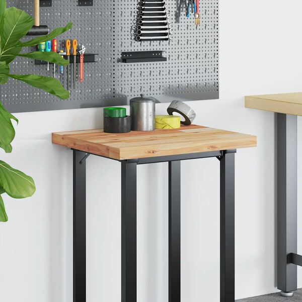 vidaXL rakstāmgalda virsma, 80x50x4 cm, eļļas apdare, akācijas koks