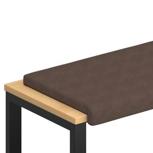 vidaXL Solspilvens Mikro&scaron;ķiedra Brūna Dziļums 35 cm