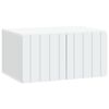 vidaXL Sienā piestiprināms TV skapis 59,5 x 41 x 30 cm Balts
