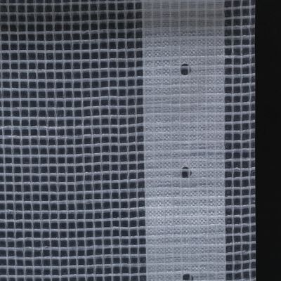 vidaXL brezenta pārklājs, smalki austs, 260 g/m² 3x15 m, balts