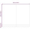 vidaXL Izvelkams jumtiņ&scaron; Gai&scaron;i pelēks 350 x 250 cm