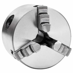 vidaXL 3 žokļu patrona, pa&scaron;centrējo&scaron;a, 80 mm, tērauds