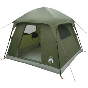 vidaXL Kabriolet telts ar jumtu Olīvu zaļ&scaron; 244 x 213 x 183 cm