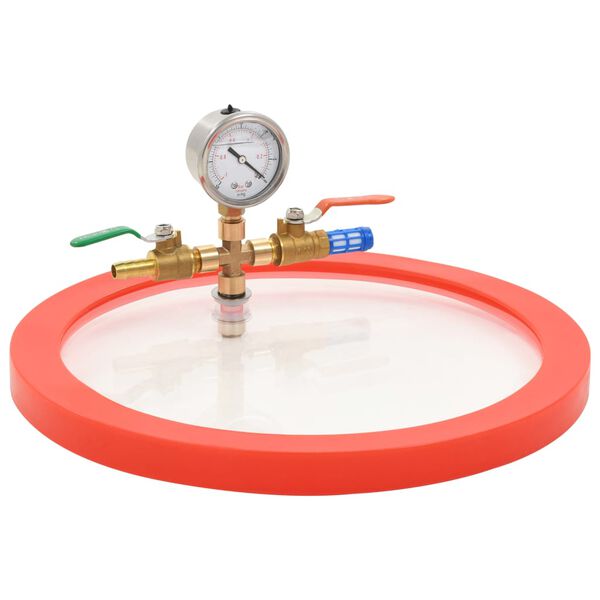 vidaXL vakuuma kamera, 11,42 L, nerūsējo&scaron;s tērauds