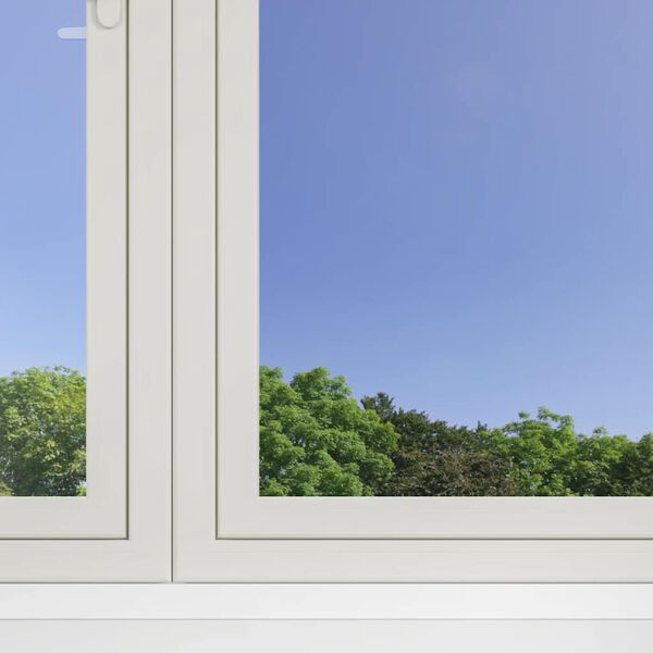 vidaXL atstarojo&scaron;as plēves, 5 gab., statiskas, sudrabainas, PVC