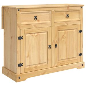 vidaXL Virtuves salas komplekts 2 gab. Medus vasks 112 x 70 x 91,5 cm