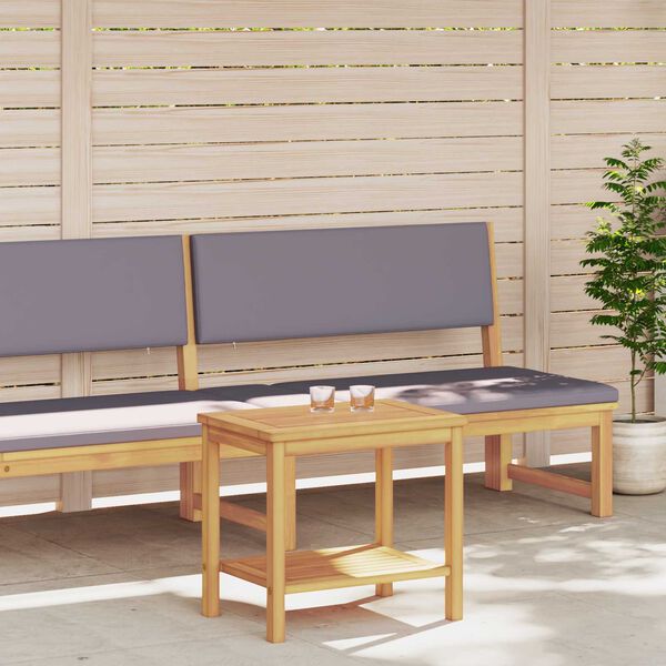 vidaXL Sānu galds Eļļa dabīgā 50 x 35 x 45 cm Cietā akācijas koks