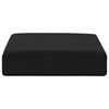 vidaXL Sēdvietas spilvens Melna 40 x 40 x 11 cm PU putas