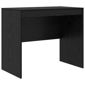 vidaXL Galds Melns ozolkoks 90 x 50 x 76 cm