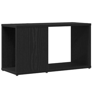 vidaXL TV skapis melns ozols 60x40x40 cm, inženierijas koks