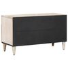 vidaXL Televizora skapī&scaron;a Balts 80 x 31,5 x 46 cm Cieta mango koksne