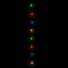 vidaXL LED lampiņu virtene ar 600 LED, daudzkrāsaina, 60 m, PVC