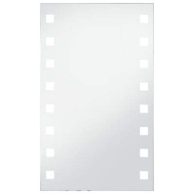 vidaXL vannasistabas spogulis ar LED, 60x100 cm