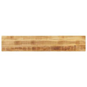 vidaXL galda virsma, 180x30x2,5 cm, taisnstūra, raupj&scaron; mango masīvkoks